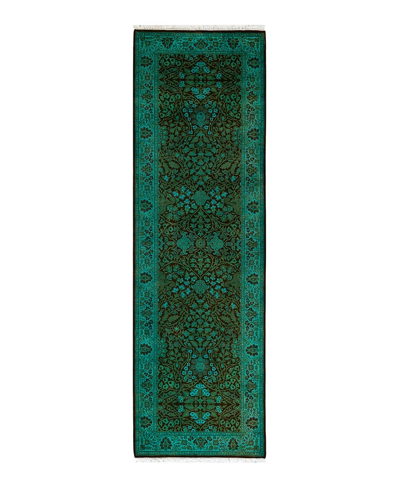 Adorn Hand Woven Rugs Fine Vibrance M1355 2'7''x8'7'' Runner Area Rug