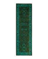 Adorn Hand Woven Rugs Fine Vibrance M1355 2'7''x8'7'' Runner Area Rug