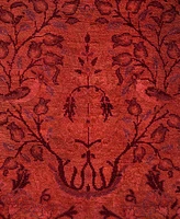 Adorn Hand Woven Rugs Fine Vibrance M885 4'2''x6'2'' Area Rug