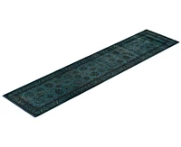 Adorn Hand Woven Rugs Fine Vibrance M1604 2'7''x11' Runner Area Rug