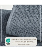Linery & Co. Cotton Textured -Piece Bath Towel Set