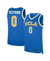 Jordan Men's Russell Westbrook Blue Ucla Bruins Performance Replica Basketball Jersey