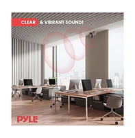 Pyle PHSP101T 9.7" Indoor/Outdoor 20 Watt Pa Horn Speaker with 70V Transformer, Grey