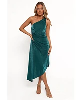 Petal and Pup Women's Emma One Shoulder Midi Dress