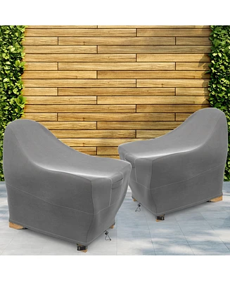 Set of 2 Adirondack Patio Chair Cover