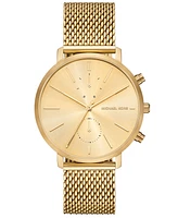Michael Kors Men's Blake Multifunction Gold-Tone Mesh Watch, 42mm