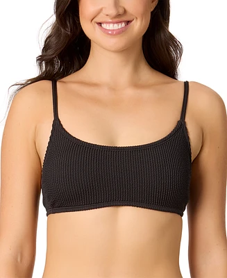 Salt + Cove Juniors' Ribbed Scoop-Neck Bralette Bikini, Exclusively at Macy's