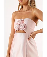 Petal and Pup Women's Te Amo Strapless Mini Dress