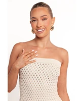 Petal and Pup Women's Fonte Strapless Knit Top