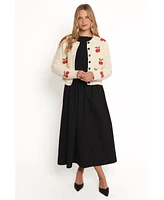Petal and Pup Women's Trudie Cherry Cardigan