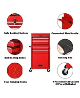 Rolling Cabinet Storage Chest Box Garage Toolbox