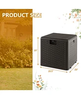 31 Gallon All Weather Storage Container with Lockable Lid