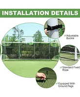 Wosofe Soccer Goal Target Soccer Training Equipment Net with Scoring Zones Improve Kick Practice Shooting and Goalshot Accuracy Training