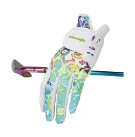 Wosofe Golf Gloves for Women Ladies Soft Leather Accessories Breathable for Non Slip Gloves 1 Pair