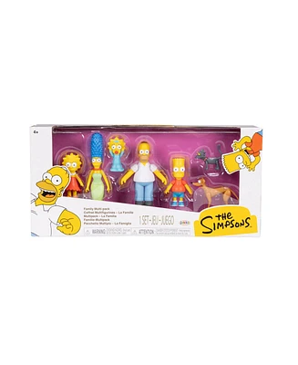 The Simpsons 2.5" Scale Family Multipack Action Figure