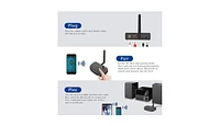 Be-rca Long Range Bluetooth Audio Adapter, HiFi Wireless Music Receiver, Bluetooth 5.0 Receiver for Wired Speakers or Home Music Streaming Stereo Syst