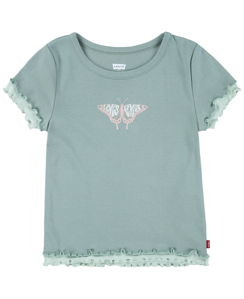 Levi's Big Girls Double Layer Knit Top
