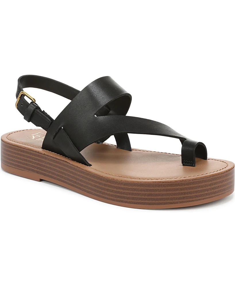 Franco Sarto Women's Shayann Toe Loop Platform Sandals