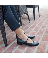 Alterre Women's Black Twiggy Customizable Ballet Flats