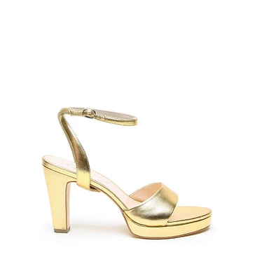 Alterre Women's Gold Marilyn Customizable Platform