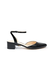 Alterre Women's Rattlesnake Black Marilyn Customizable Slides