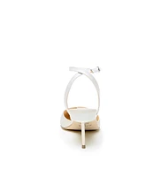 Alterre Women's White Marilyn Customizable Bridal Stilettos