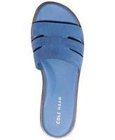 Cole Haan Women's Flynn Slotted Slide Flat Sandals