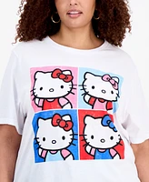 Grayson Threads, The Label Trendy Plus Hello Kitty Tee