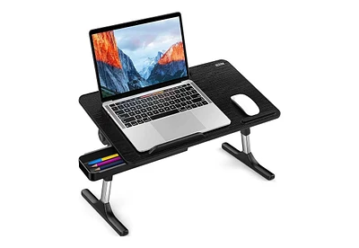 Besign LT05 Adjustable Laptop Table, Lap Desk, Portable Standing Bed Foldable Sofa Breakfast Tray, Notebook Computer Stand for Reading and Writi