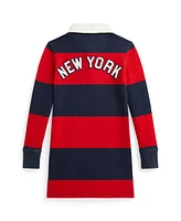 Polo Ralph Lauren Toddler and Little Girls Yankees Rugby Dress