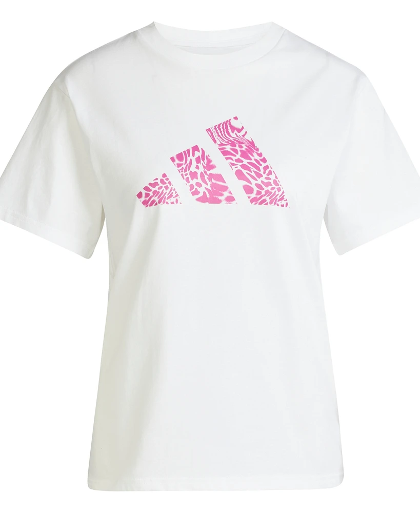 adidas Women's Camouflages Graphic Cotton T-Shirt