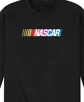 Airwaves Men's Nascar Logo Long Sleeve Fleece T-Shirt