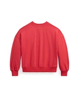 Polo Ralph Lauren Big Girls Bear Terry Sweatshirt