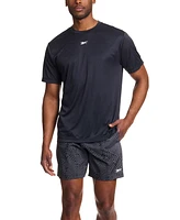 Reebok Men's Textured Logo Woven Shorts