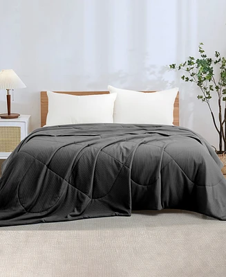 Unikome Waffle Reversible Cooling Blanket