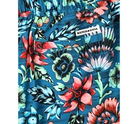 Scotch & Soda Men's Full Bloom Floral Drawstring Swim Trunks