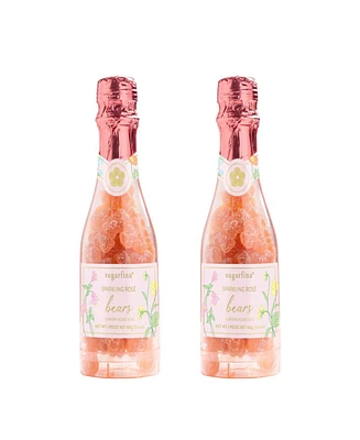 Sugarfina Spring La Vie En Rose Sparkling Rose Bears Celebration Bottles, 2 Piece