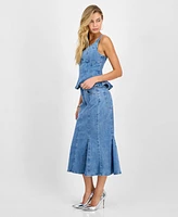 Guess Women's Lia Denim Midi Skirt