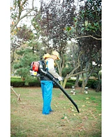 Osakapro 52CC 2-Cycle Gas Backpack Leaf Blower with extention tube