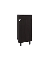 Yorkana Bathroom Vanity, 1 Door, 4 Legs, White