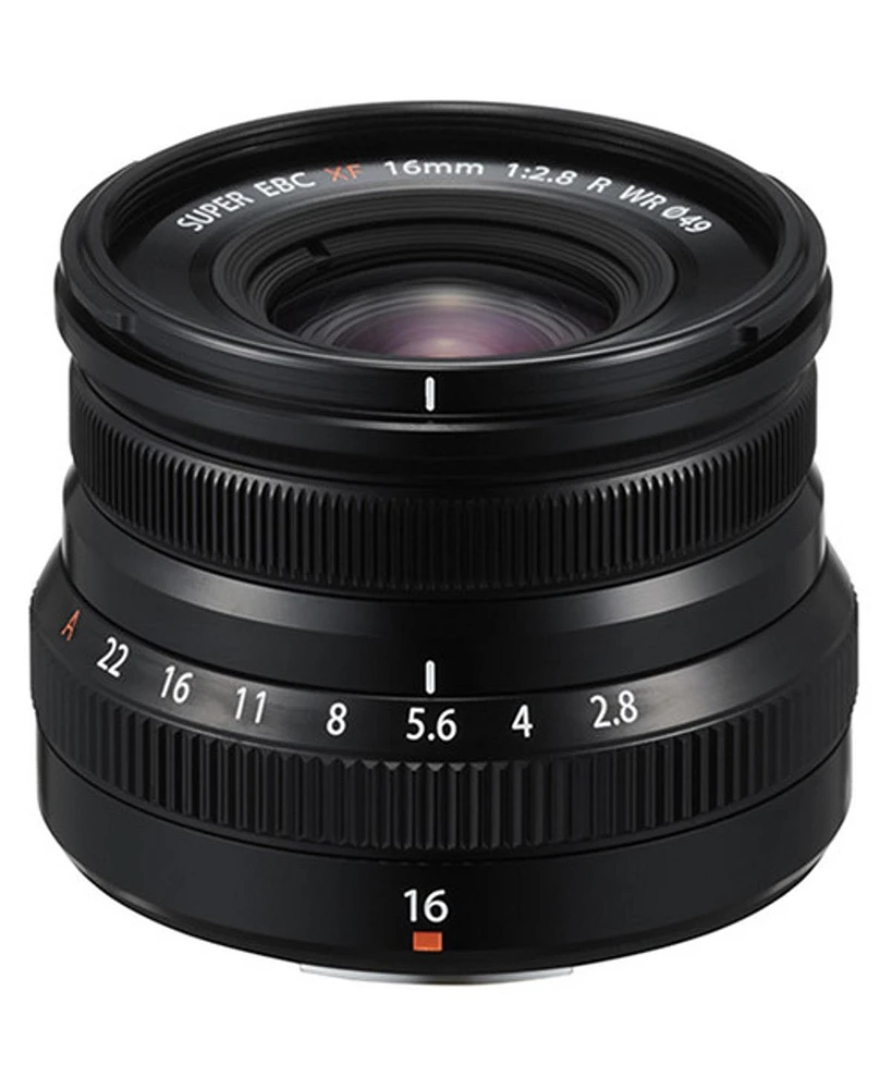 Fujifilm Xf 16mm f/2.8 R Wr Lens, Black