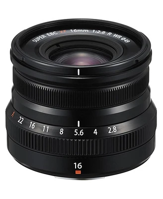 Fujifilm Xf 16mm f/2.8 R Wr Lens, Black