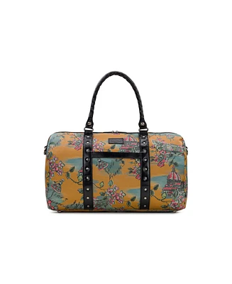 Patricia Nash Milano Weekender Zipper Duffle Bag