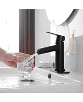 Waterfall Single Handle Single Hole Farmhouse Bathroom Faucet