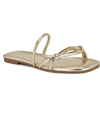Nine West Women's Tigra Strappy Flat Sandals
