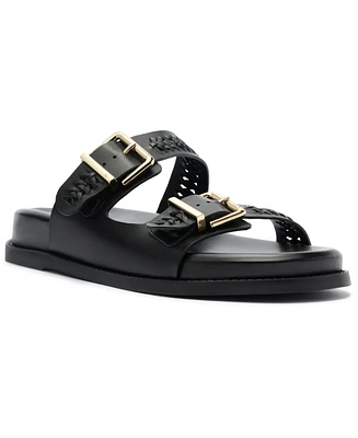 Schutz Women's Blake Sporty Round Toe Flat Sandals
