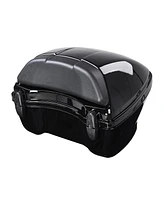 Ahr 33L Universal Motorcycle Tour Tail Box Scooter Trunk Storage w/ Lock Case