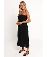 Petal and Pup Women's Nerea Midi Strapless Dress