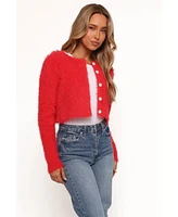 Petal and Pup Women's Tavan Crop Button Front Cardigan