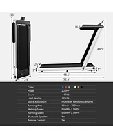 2.25HP 2-in-1 Folding Treadmill